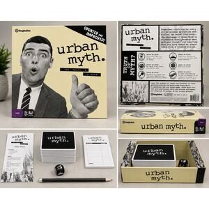 Urban Myth Board Game Imagination Adult Trivia Party Game Complete